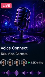 Crush Live voice connect room